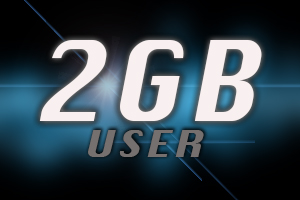 2GB user