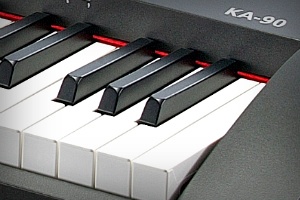 Piano Eléctrico 88 Teclas Pesadas 7/8 Octavas Kurzweil KA90