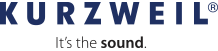 KURZWEIL It's the Sound® Logo