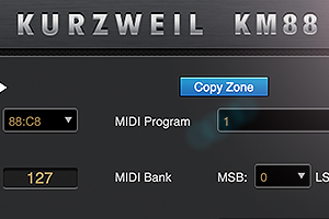 Kurzweil KM88 Controlador Midi - CASA MUSICAL AMADEUS