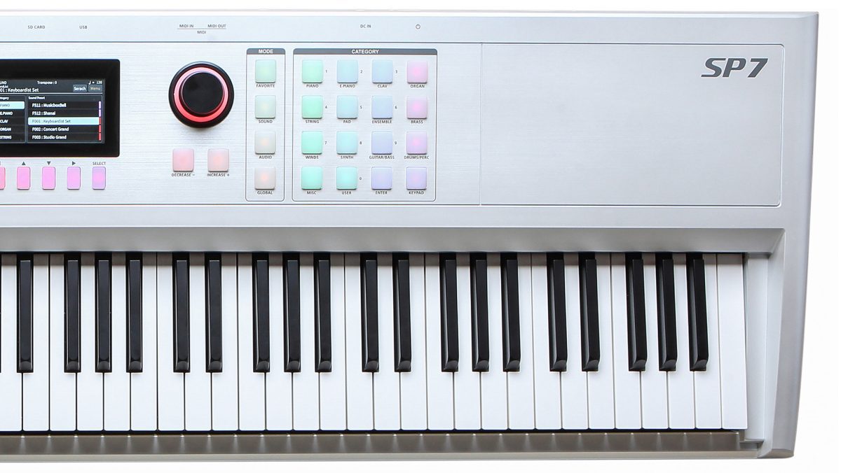 The SP7 Series Lineup Expands - KURZWEIL It's the Sound®